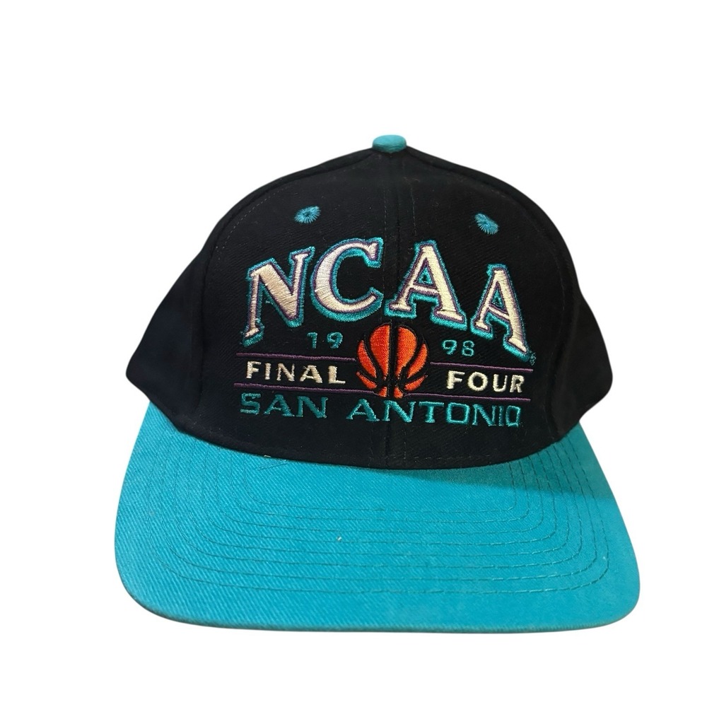 1998 NCAA Final Four San Antonio Vintage Logo 7 Strapback Cap Hat